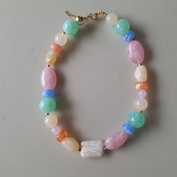 Pastel bold ketting