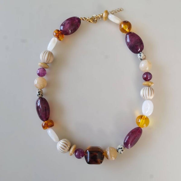Royal plum ketting