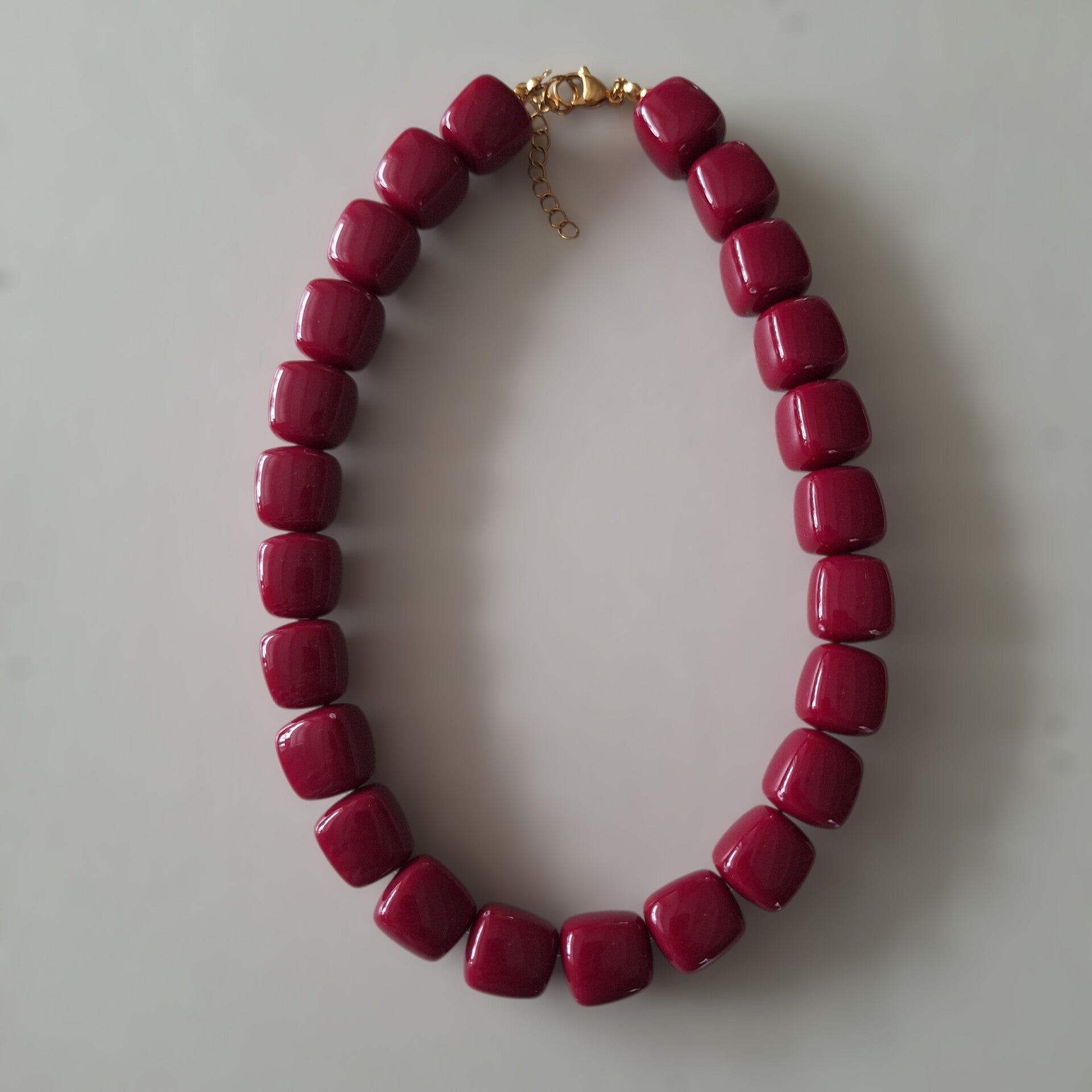Burgundy ketting