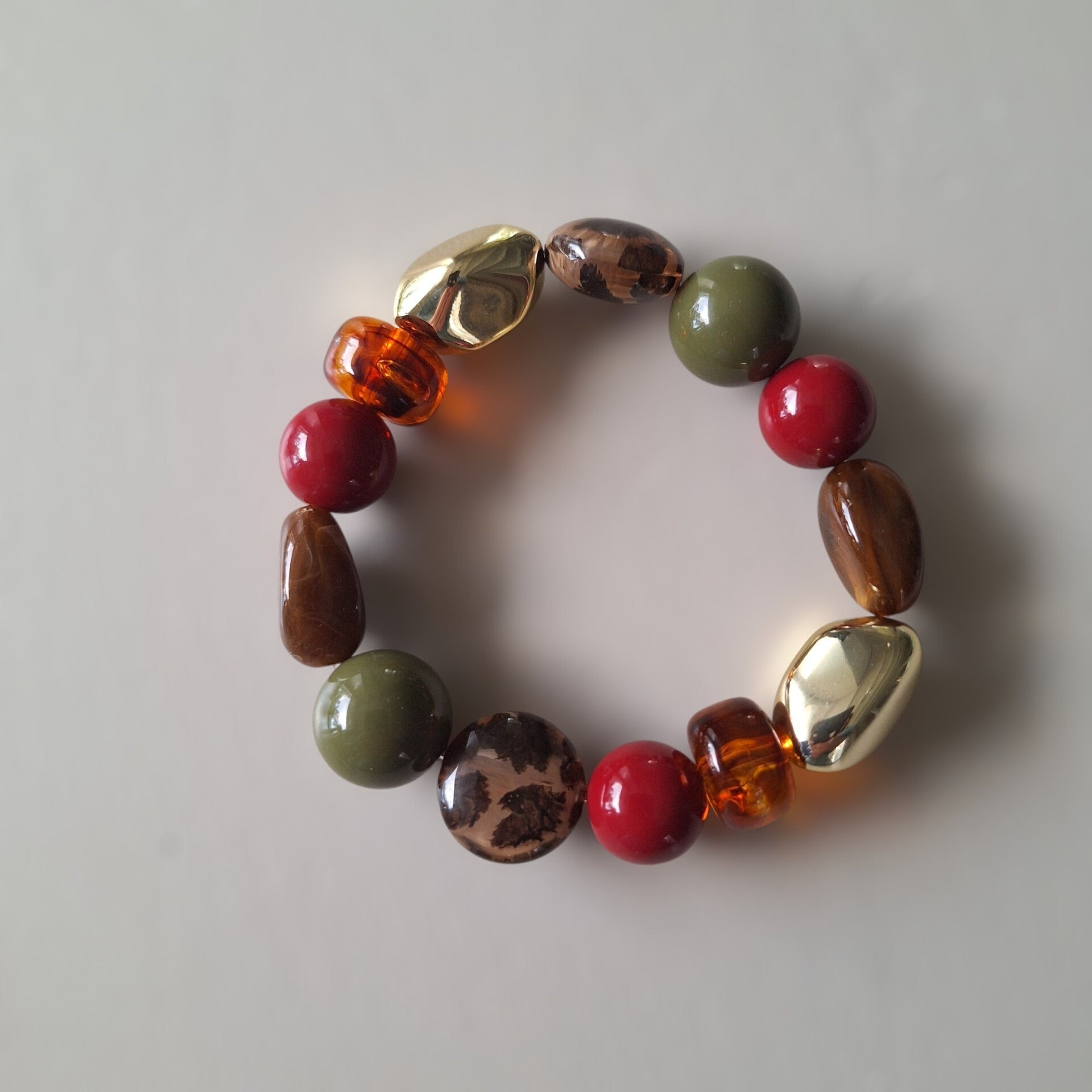Chunky autumn armband
