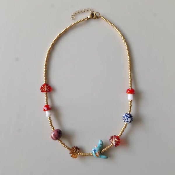 Happy autumn ketting