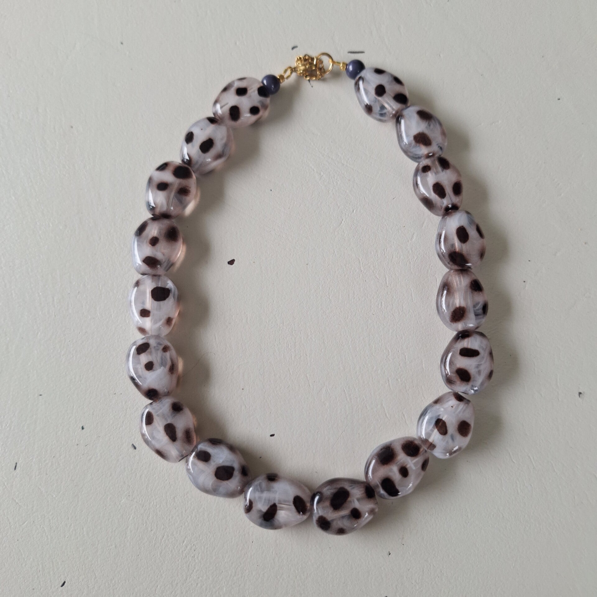 Wild leopard ketting