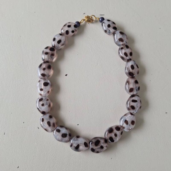 Wild leopard ketting