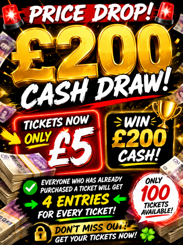 💷💷 £200 CASH GIVEAWAY 💷💷