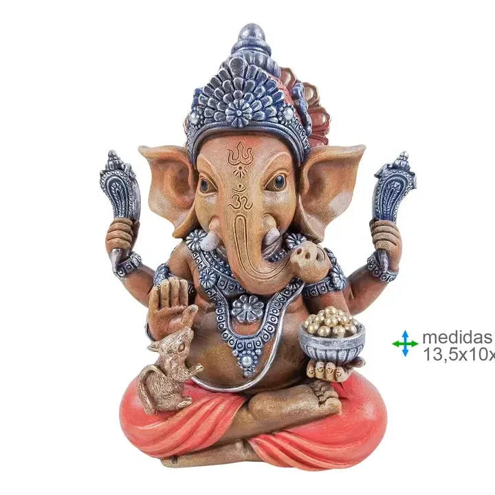 FIGURA DE GANESHA SENTADO (EL REMOVEDOR DE OBSTÁCULOS)