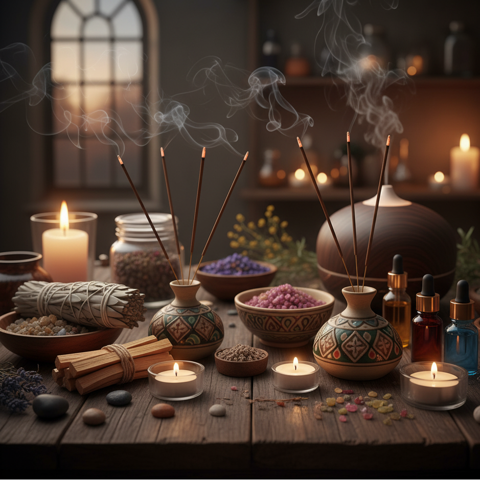 INCIENSOS Y AROMATERAPIA