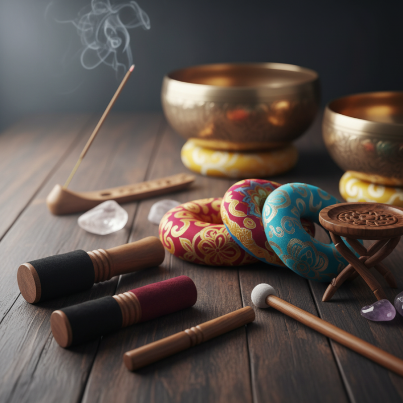 ACCESORIOS CUENCOS TIBETANOS