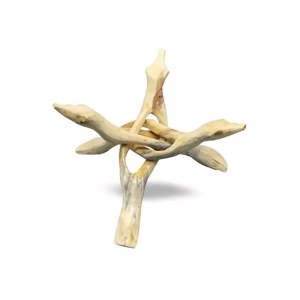 BASE DE MADERA NATURAL PARA CONCHAS DE ABULÓN