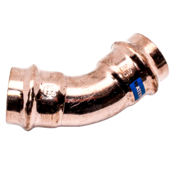 Coude 45° Femelle / Femelle cuivre à sertir