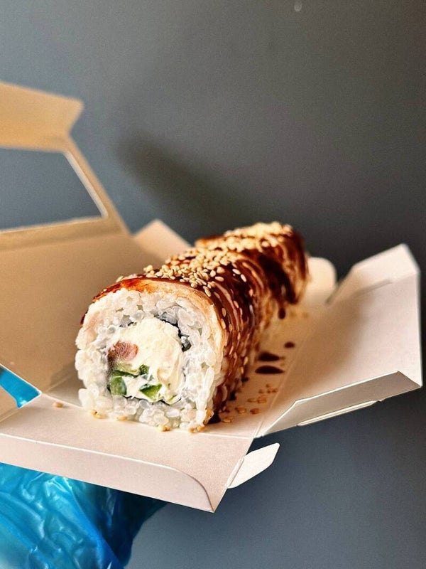 Salmon Dragon Roll
