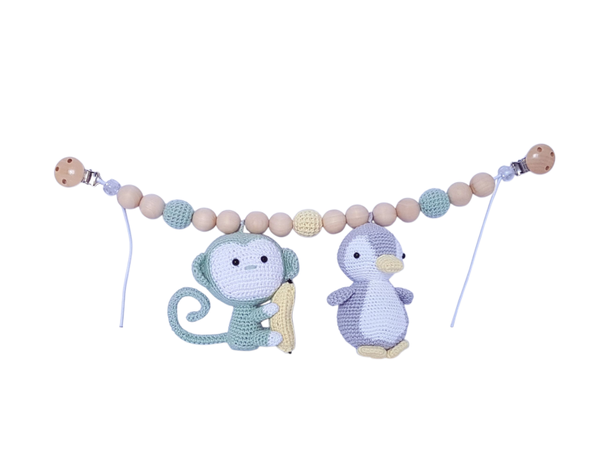 Wagenspanner Pinguïn & Aap