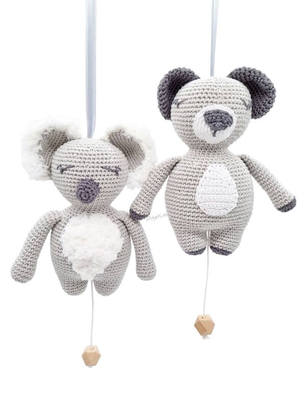 Muziek-knuffel Beer & Koala