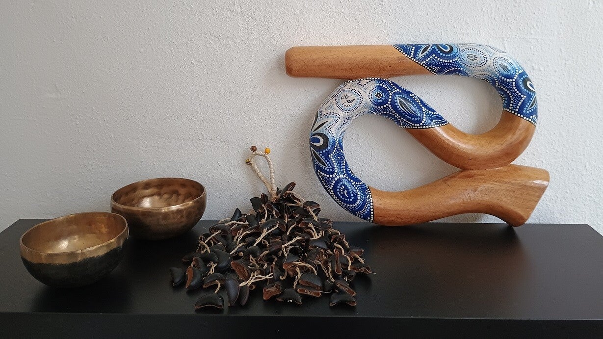 Trommel met stok Elinde
