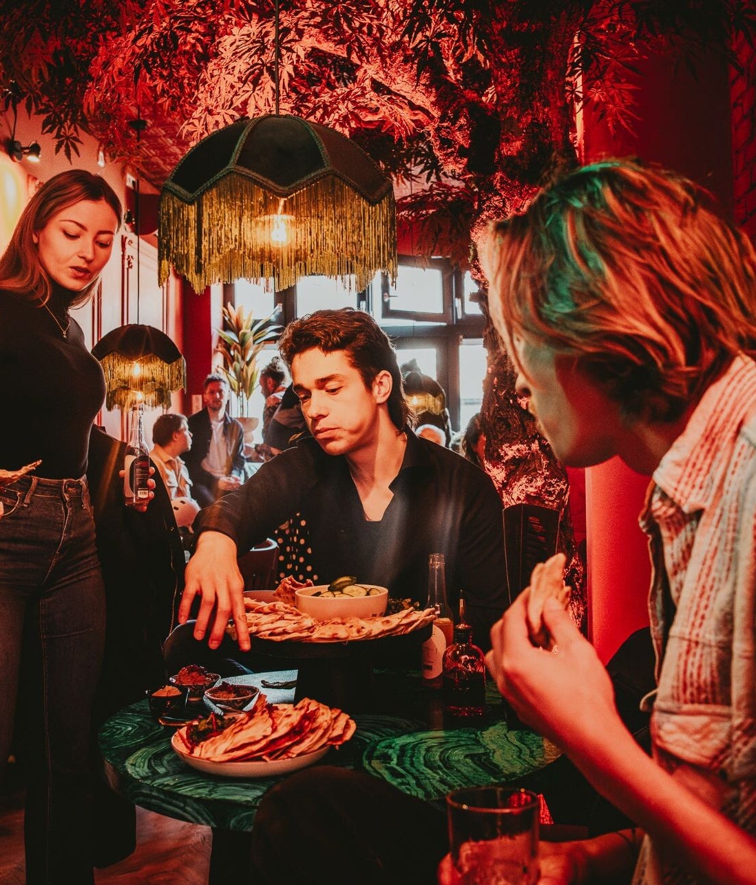 Sfeer bij De Thee Tempel