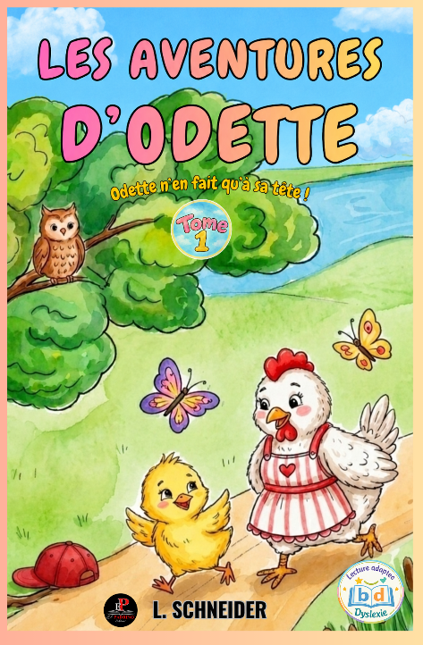 LES AVENTURES D'ODETTE - Tome 1 - Odette n'en fait qu'à sa tête - Laetitia SCHNEIDER