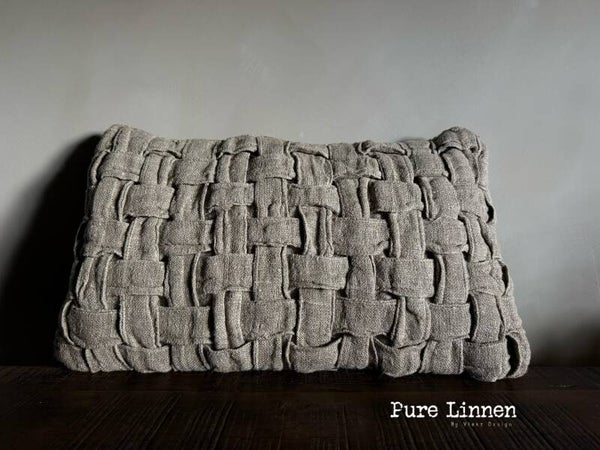 Linnen Sierkussen Zoe 50x30