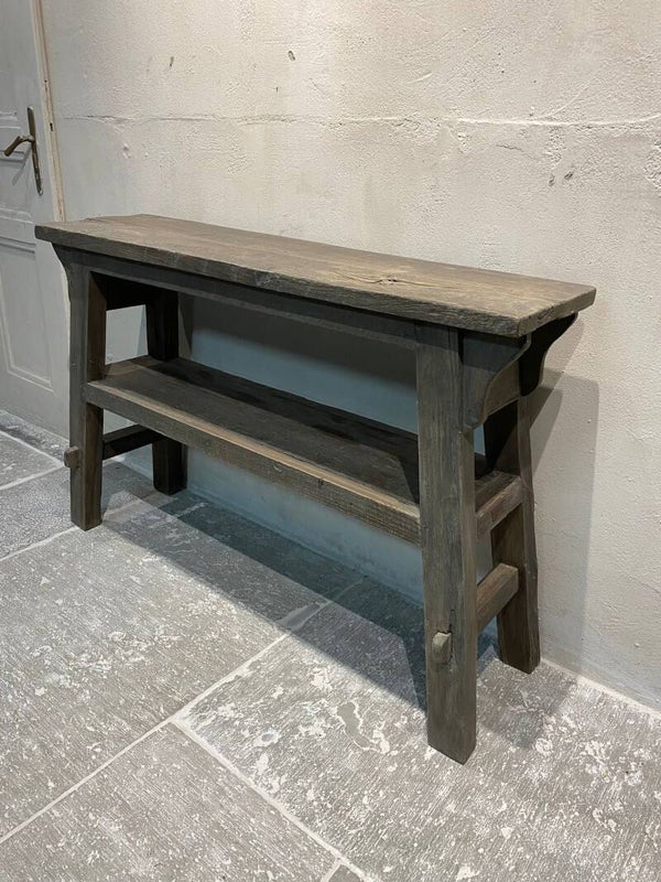 Sidetable met plank - Lood Collectie