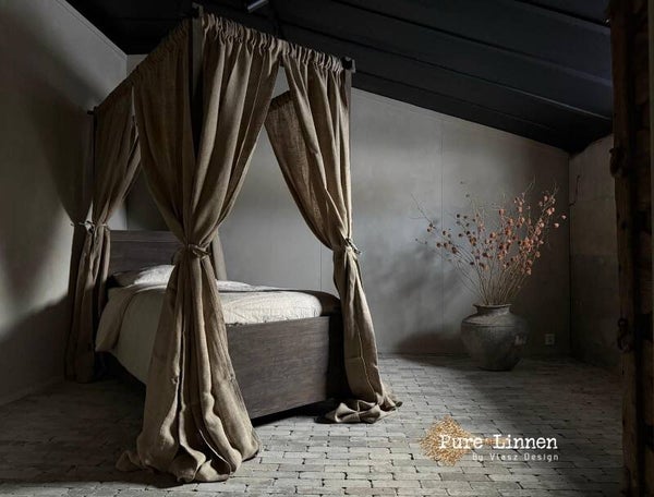 Pure Linnen Laila Hemelbed/Ledikant