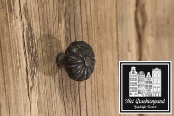 Smeedijzeren knop - nr. 1