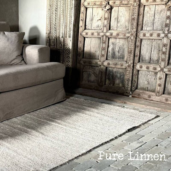 Linnen Vloerkleed Rosa 240x160
