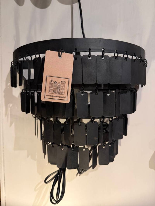 Zwarte Plaatjes Wandlamp - JAN Interieur