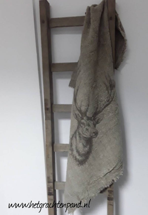 Shabby doek met Hert