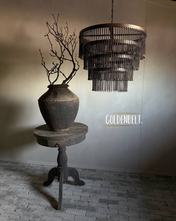 !! Goldenbelt Chateau Chain kroonluchter (4 laags)