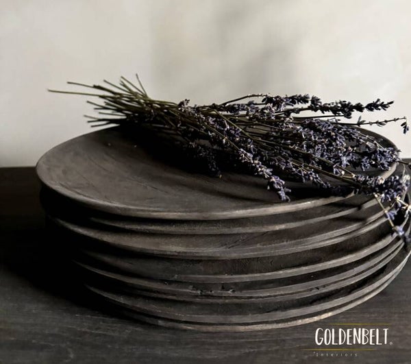 !! Goldenbelt Pura Plate (houten placemat) dia 34 cm