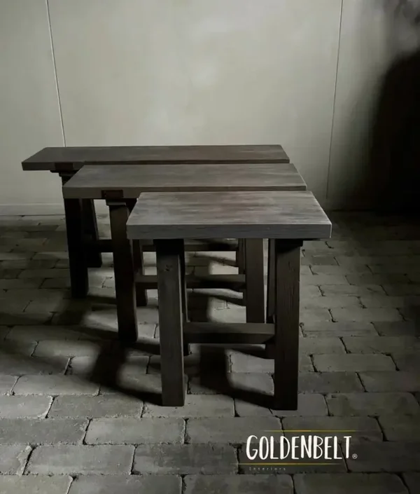!! Goldenbelt Jati Bench / bijzet bankje