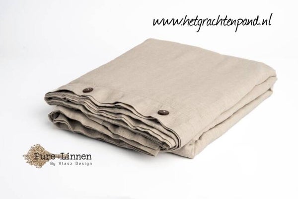 Pure Linnen Dekbedovertrek - Naturel