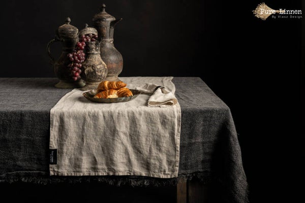 Pure Linnen Tafelloper Martha fijn-linnen Collectie