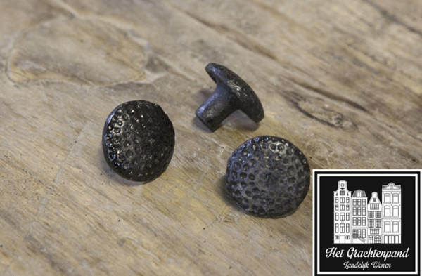 Smeedijzeren knop - nr. 8