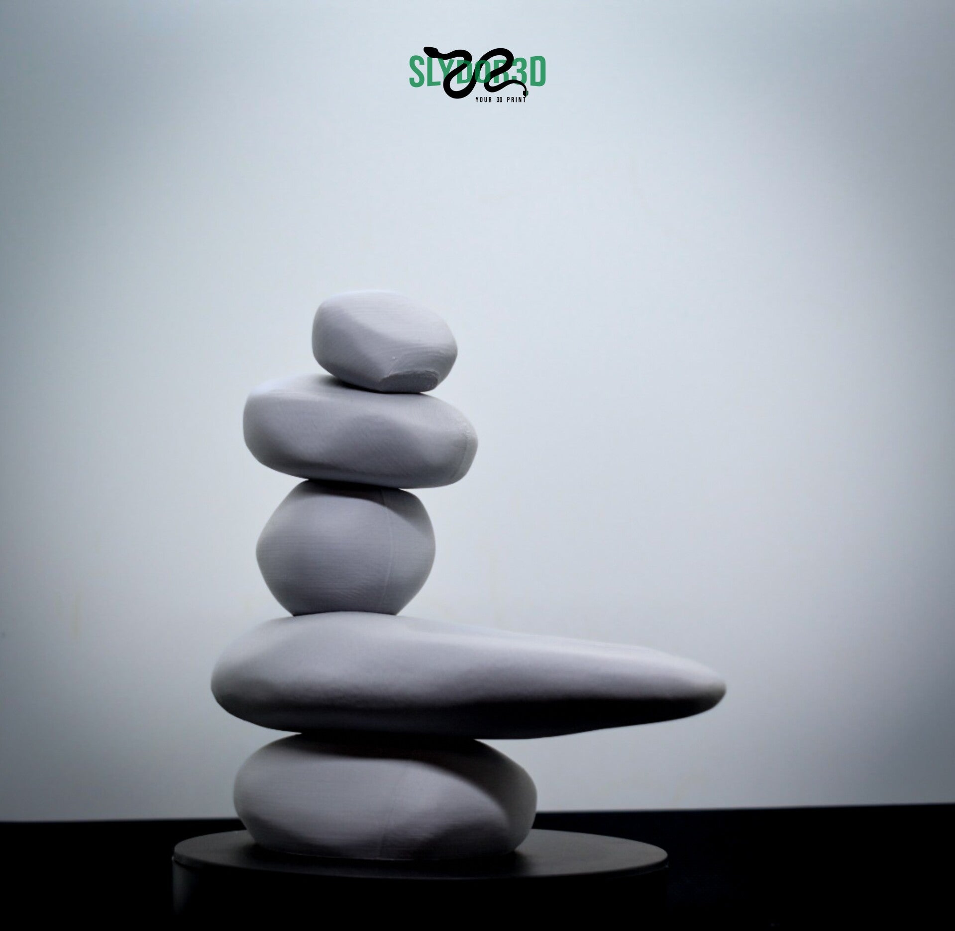 Zen-Steine Räucherstäbchenhalter – Meditativer Halter für Räucherstäbchen – Dekorative Entspannungs-Deko