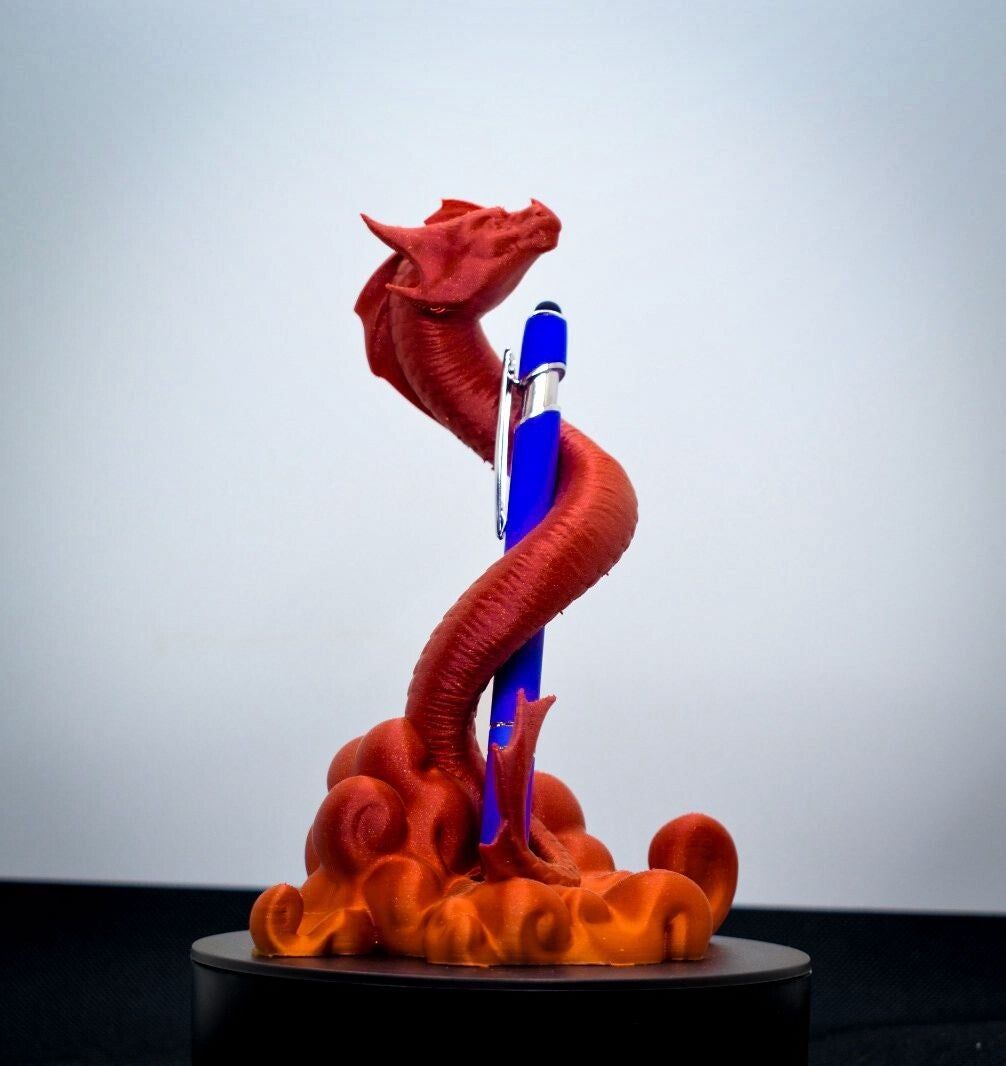 Stiftehalter Drache | Dragon Fantasy Stifthalter 3D gedruckt Deko Organizer