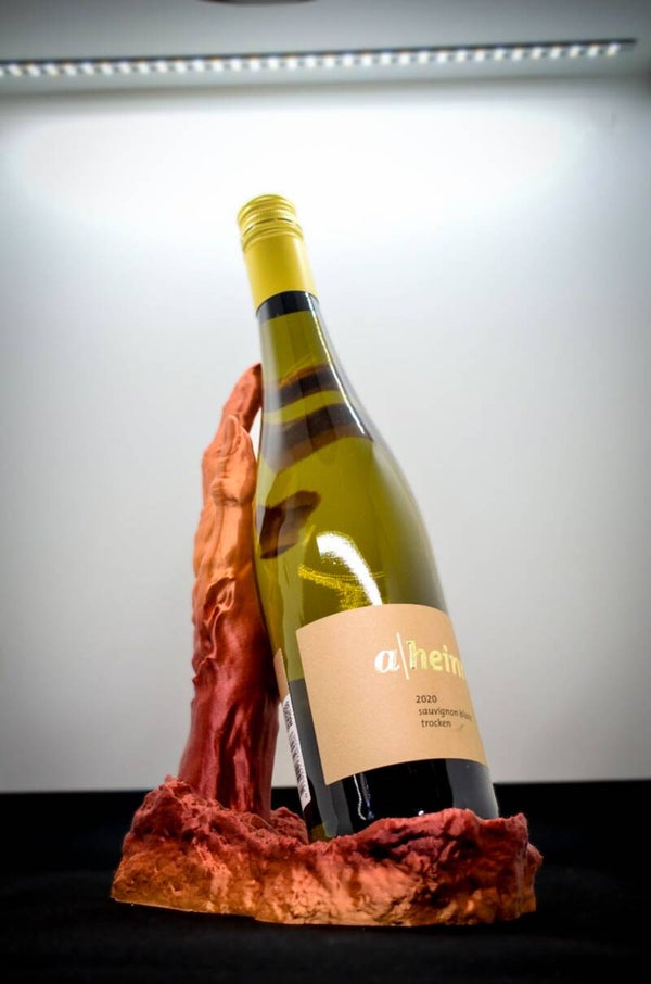 Weinflaschenhalter Zombie-Hand „Hand of the Dead“ – Horror Weinhalter & Deko für Weinliebhaber