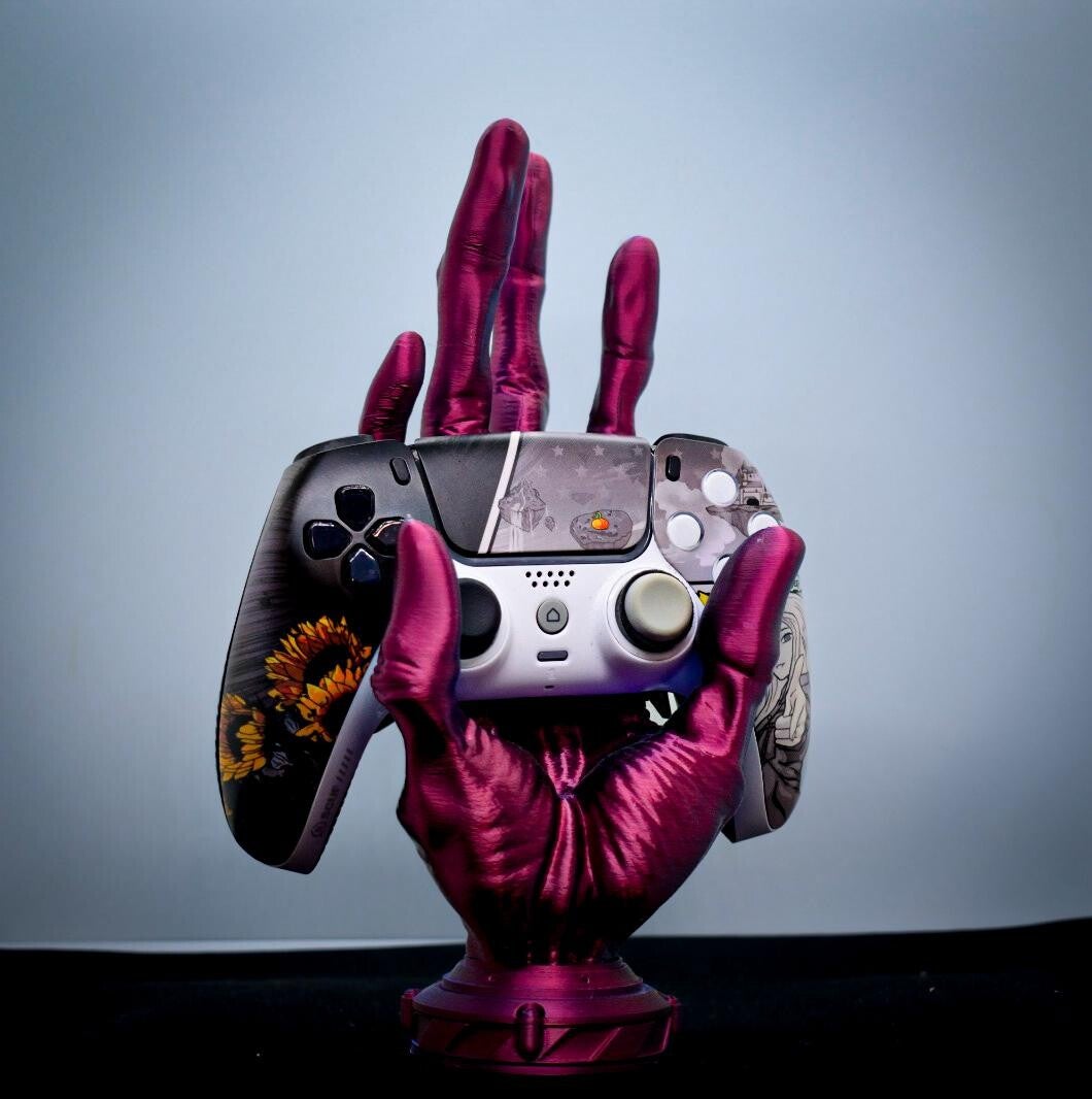 Alienhand Controller-Halter – Ausgefallene Gaming-Halterung für PS, Xbox & Switch – Futuristische Deko