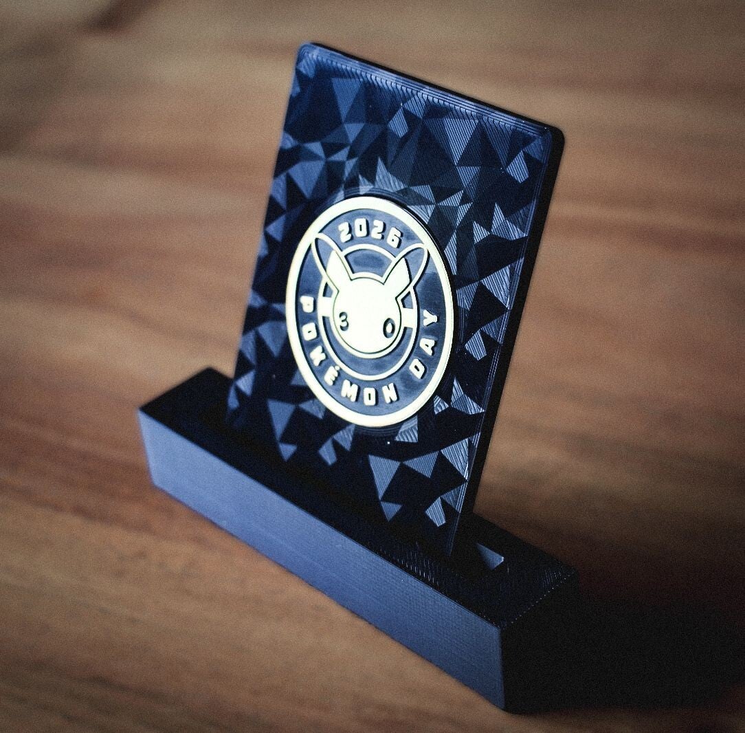 Shiny Pokemon Coin Halter – Für Binder, Sleeves und zum Aufstellen