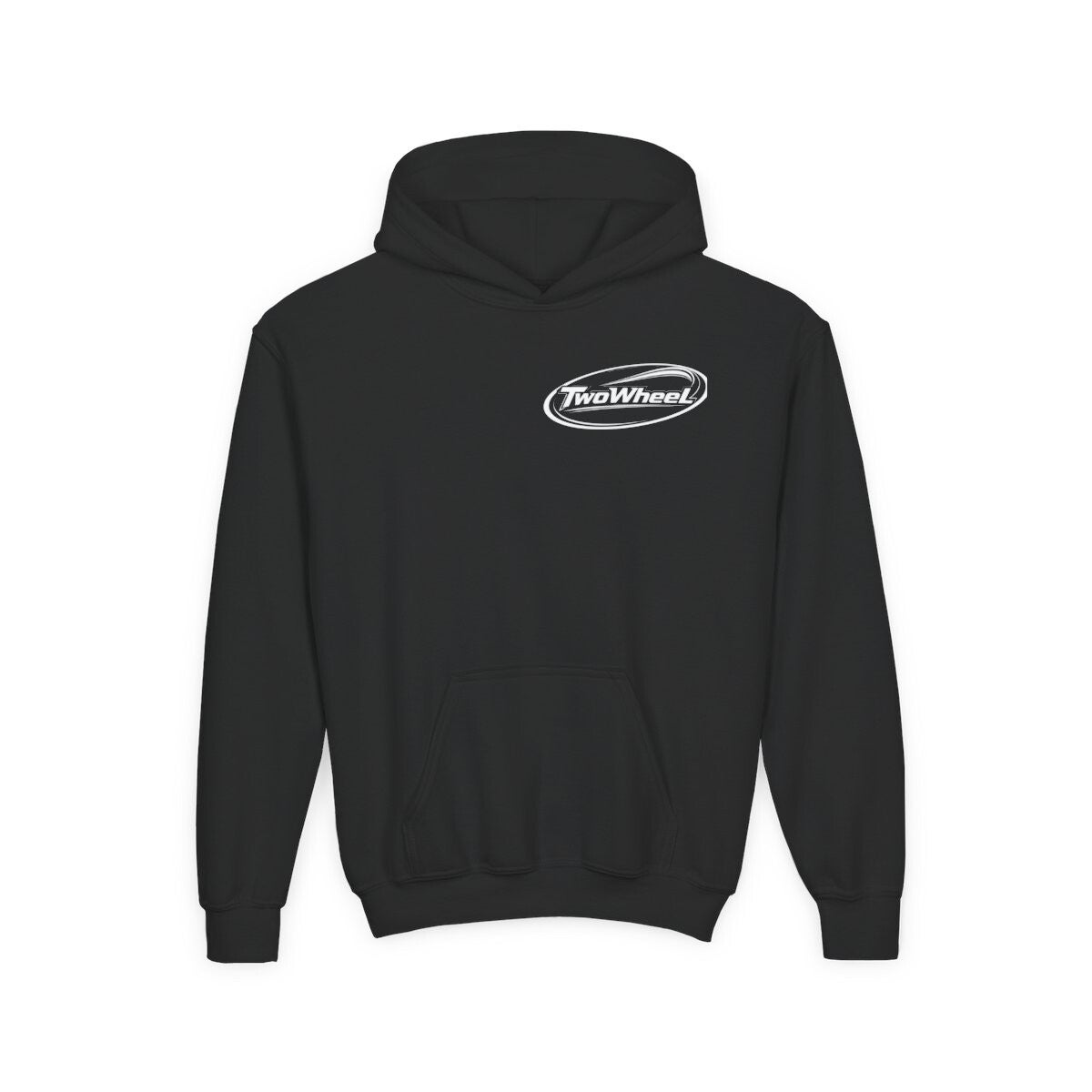 Softstyle black hoodie TwoWheel