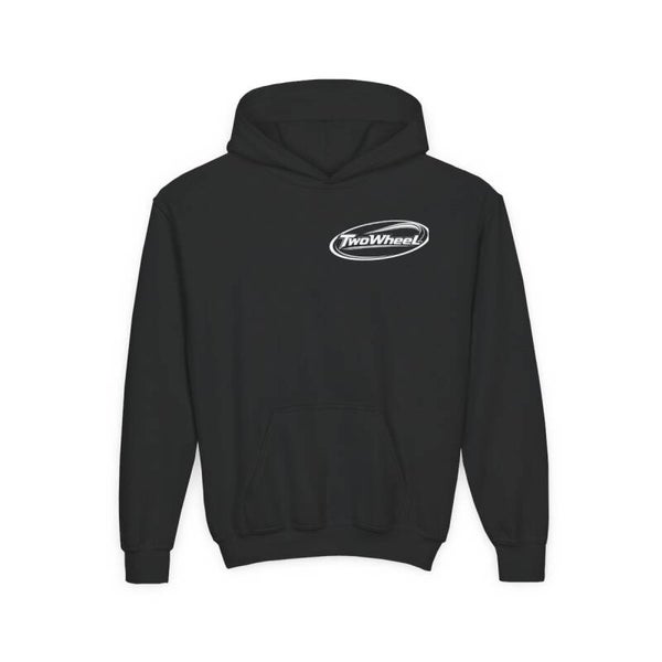 Softstyle black hoodie TwoWheel