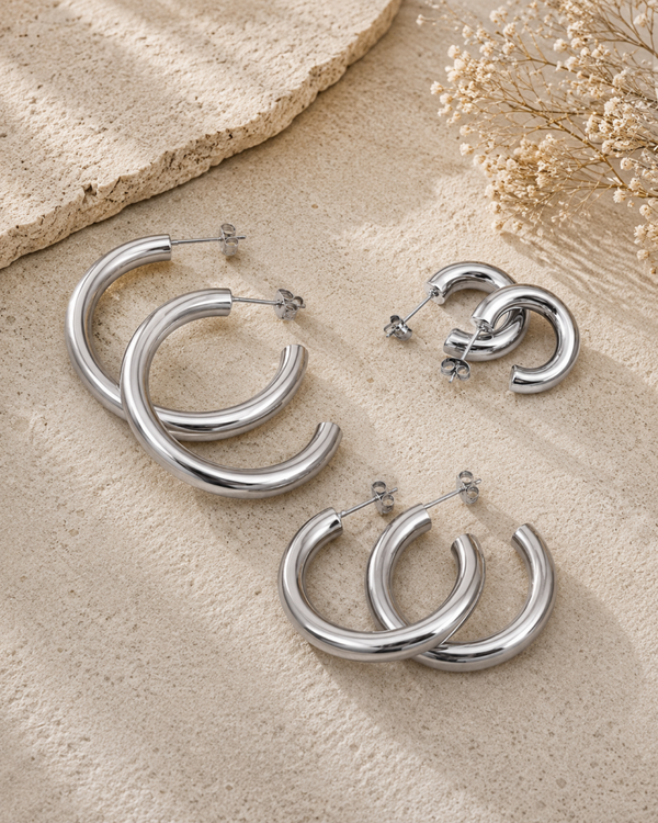 Hoops zilver