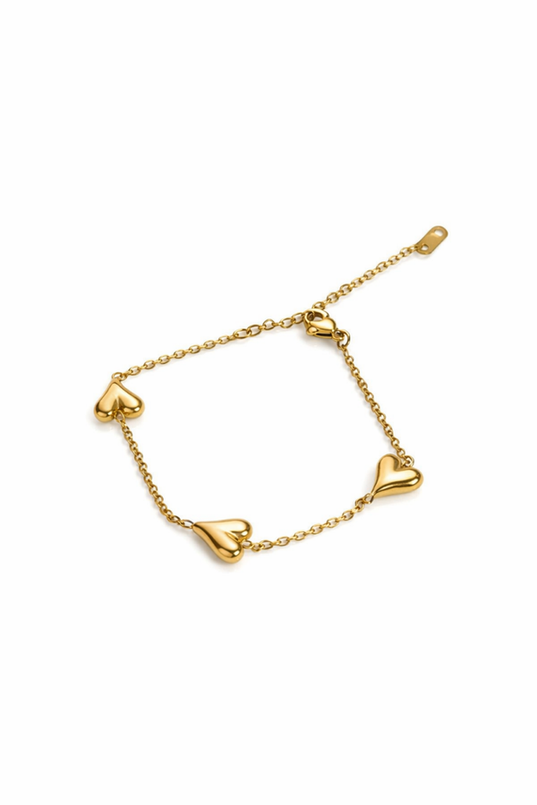 Armband lovey - goud