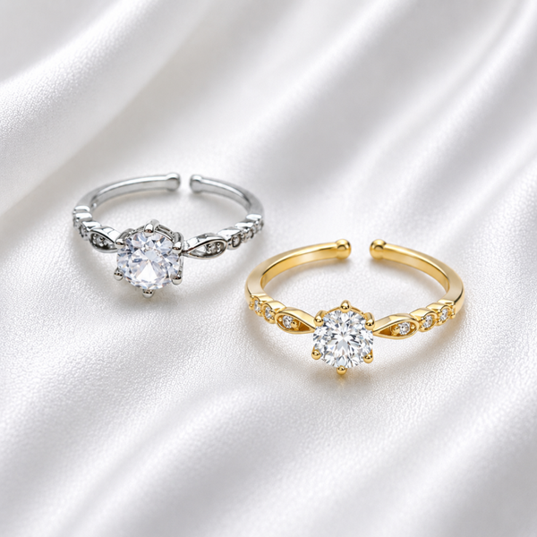 Diamond ring - tiny