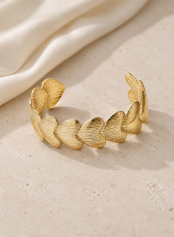 Armband met gestreepte harten