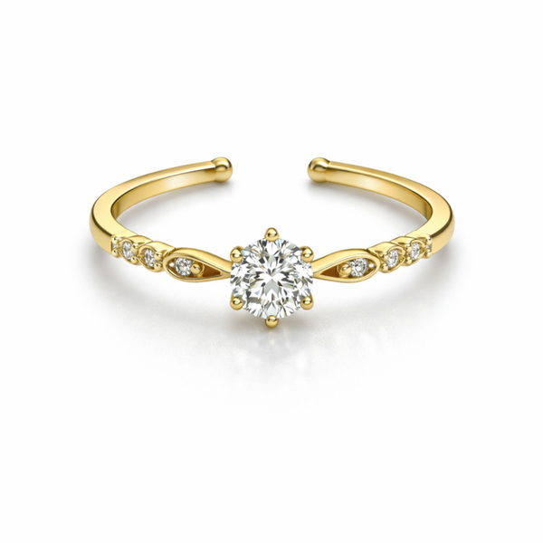 Diamond tiny ring