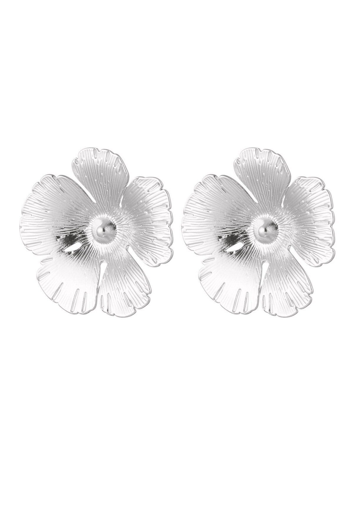 Bloem oorbellen