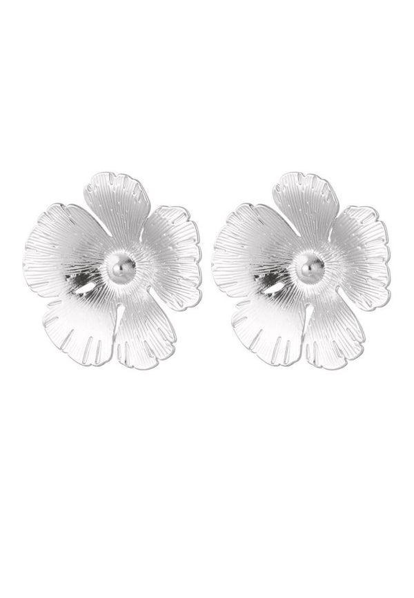 Bloem oorbellen