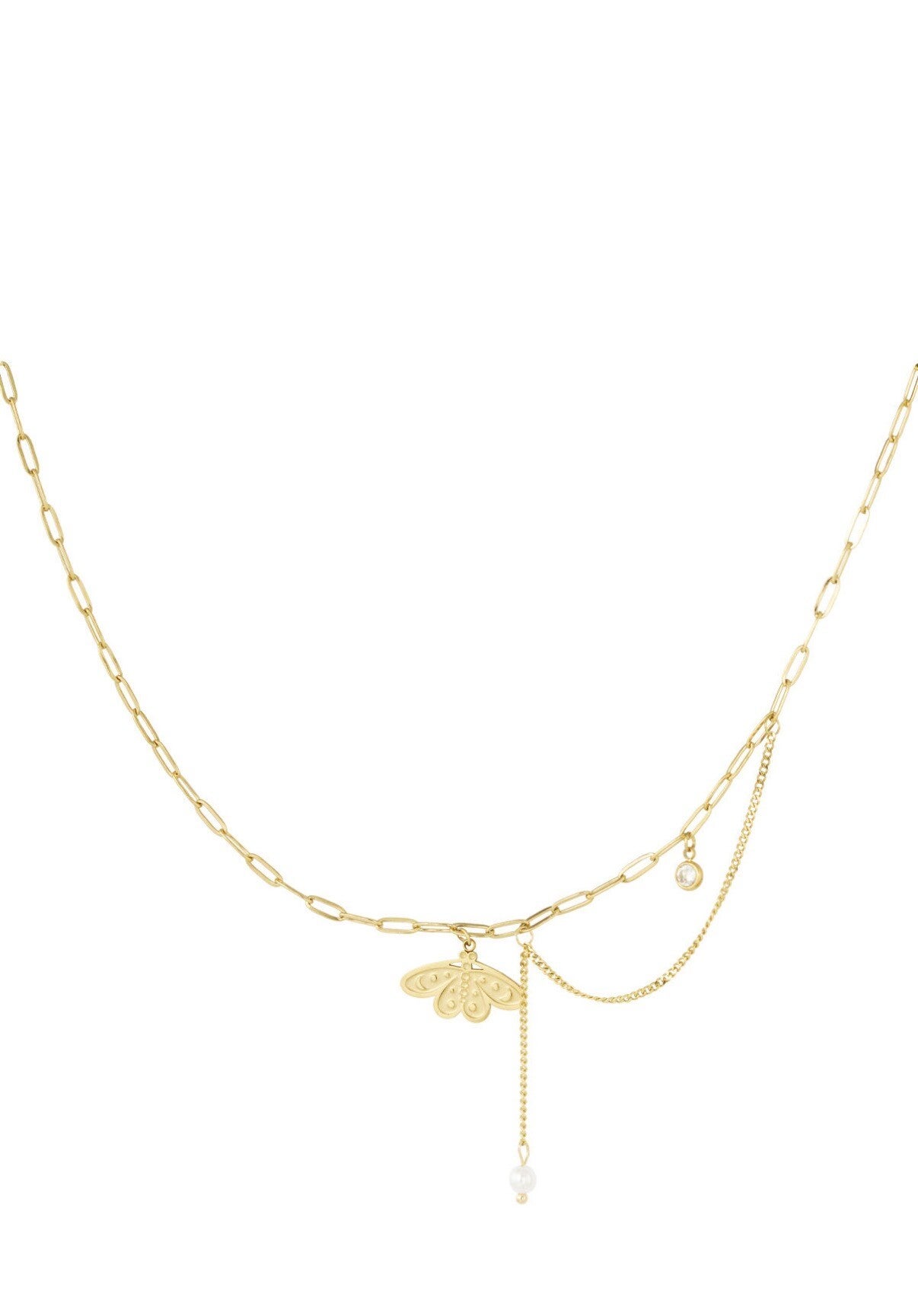 Bedel ketting vlinder