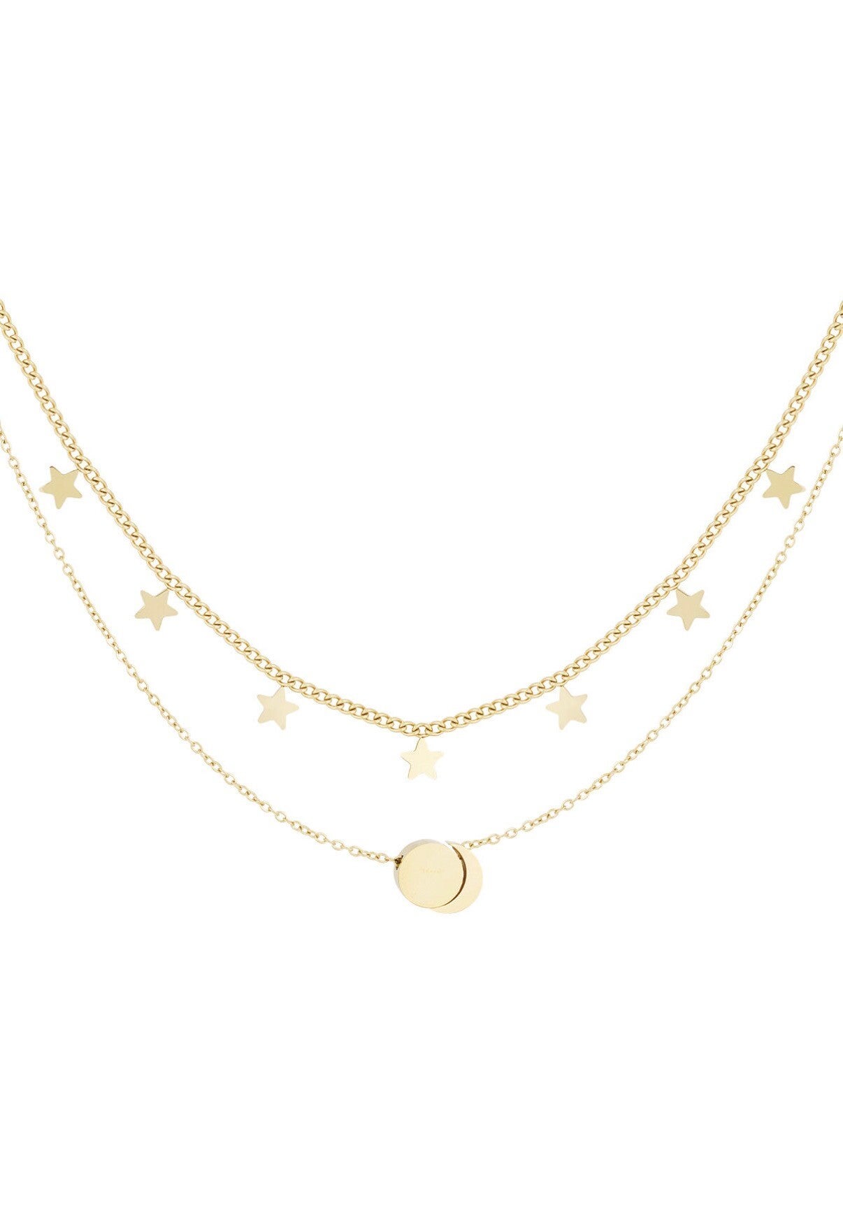 Dubbele sterren ketting