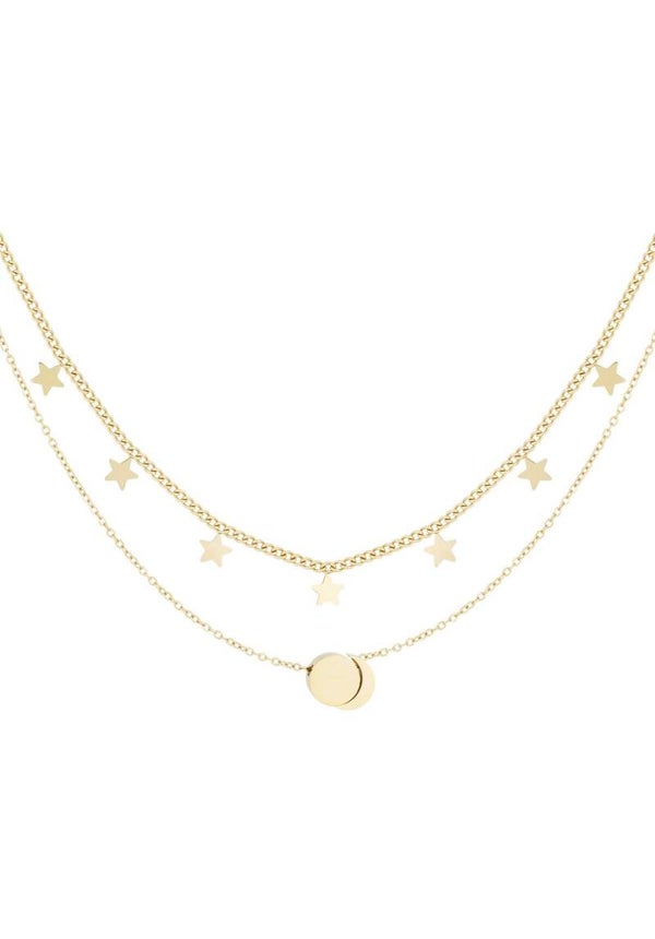 Dubbele sterren ketting
