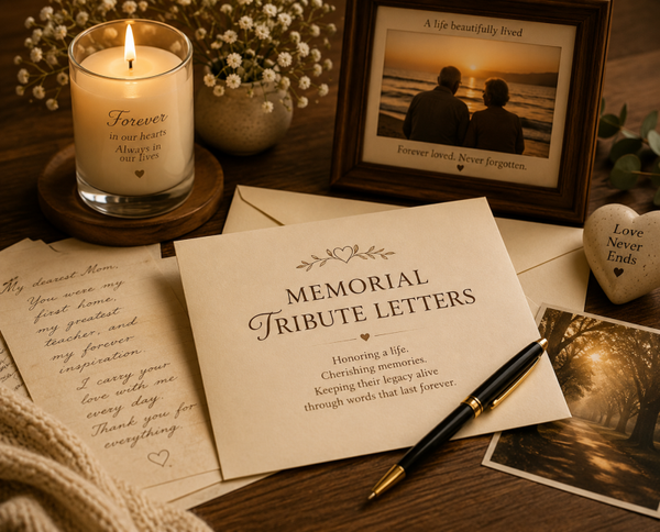 Memorial Tribute Letters